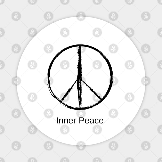 Inner Peace Magnet by teeauthority